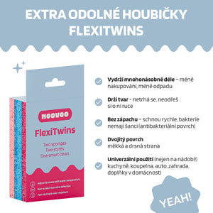 EXTRA ODOLNÉ HOUBIČKY FLEXITWINS