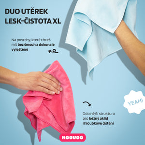 DUO UTĚREK LESK-ČISTOTA XL