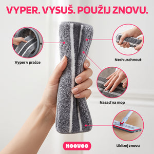 NÁHRADNÍ NÁVLEKY NA CLEANFLOW MOP 2ks