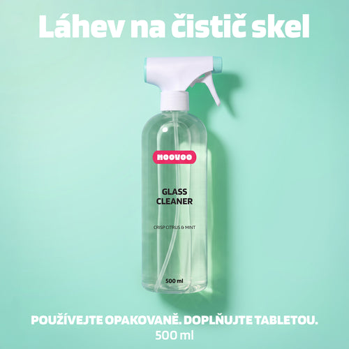 Láhev na čistič skla 500 ml