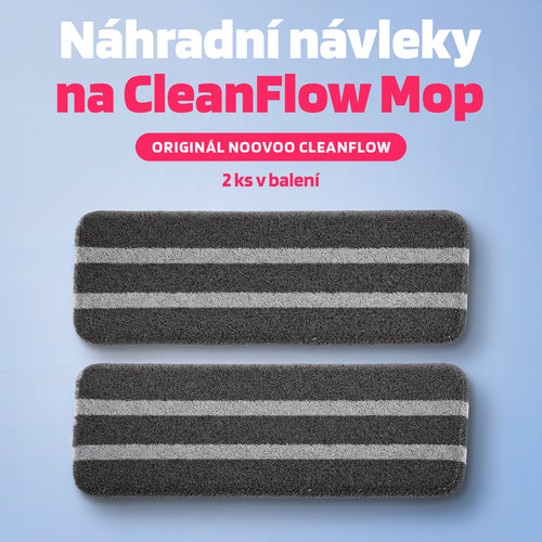NÁHRADNÍ NÁVLEKY NA CLEANFLOW MOP 2ks