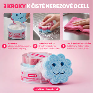 POWER Čisticí pasta na nerezové povrchy