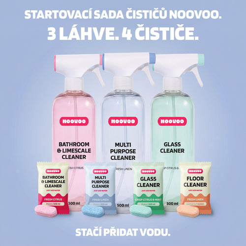 Startovací sada čističů NOOVOO